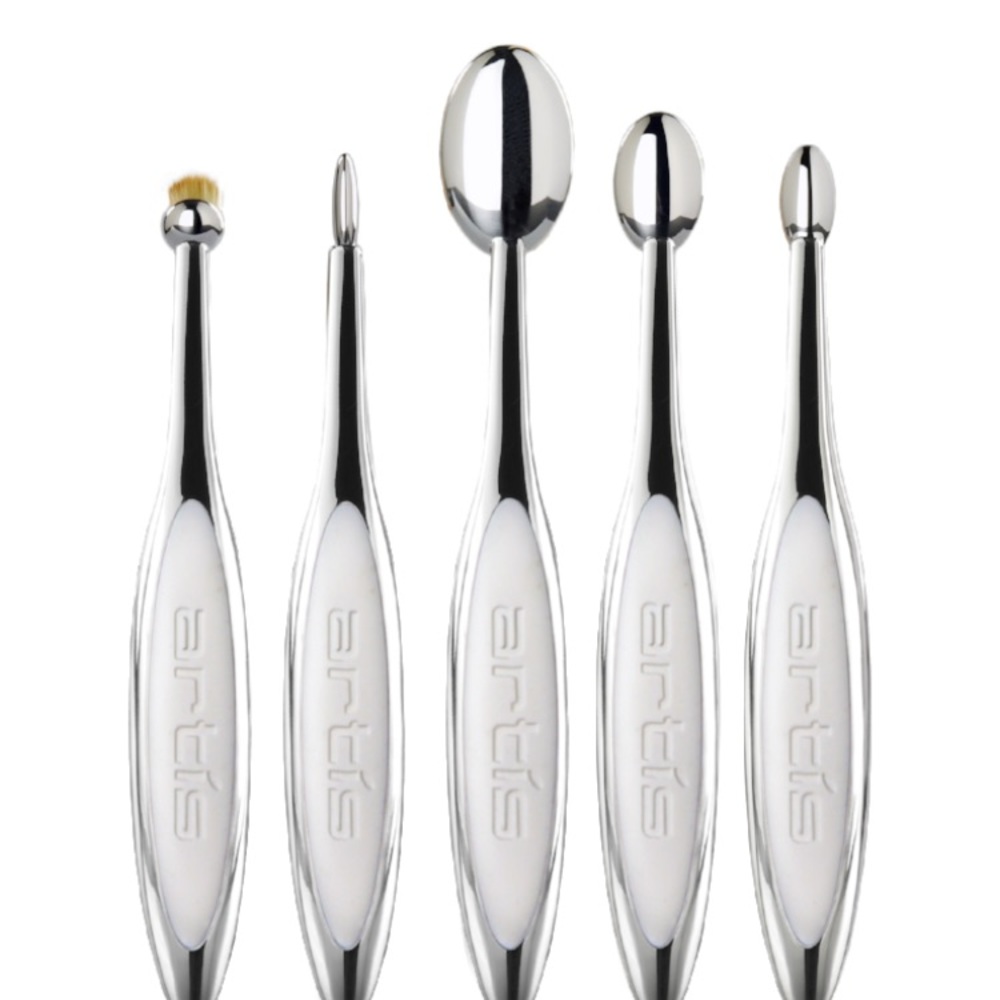 Artis oval makeup brushes